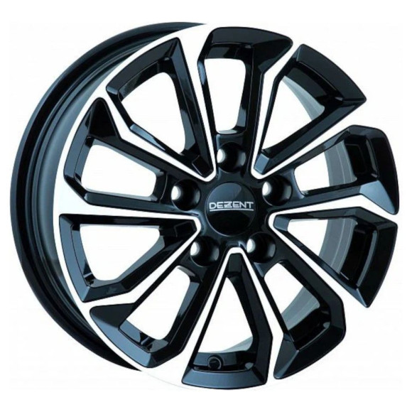 Диски Dezent 7.5\R18 5*114.3 ET45 d60.1 Black polished
