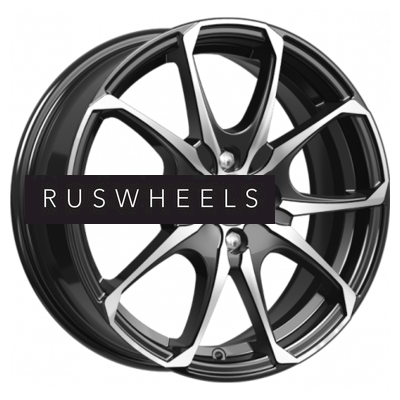 Диски iFree 6x16/4x100 ET45 D54,1 Такеши (КС877) Блэк Джек