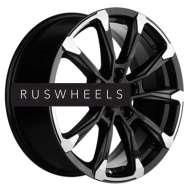 Диски Khomen Wheels 7,5x18/5x110 ET40 D67,1 KHW1808 (Evolute i-Joy) Black-FP