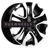 Диски Khomen Wheels 6x15/4x98 ET36 D58,5 KHW1503 (Lada Granta) Black-FP
