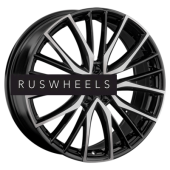 Диски Replay 7,5x20/5x108 ET41 D65,1 CHR115 BKF (конус, C570)