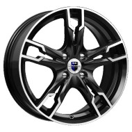 Диски КиК  Солар (КС875)  7,0\R17 5*112 ET40  d66,6  Алмаз черный SK  [75047SK]  <С>  Fb max 650 kg